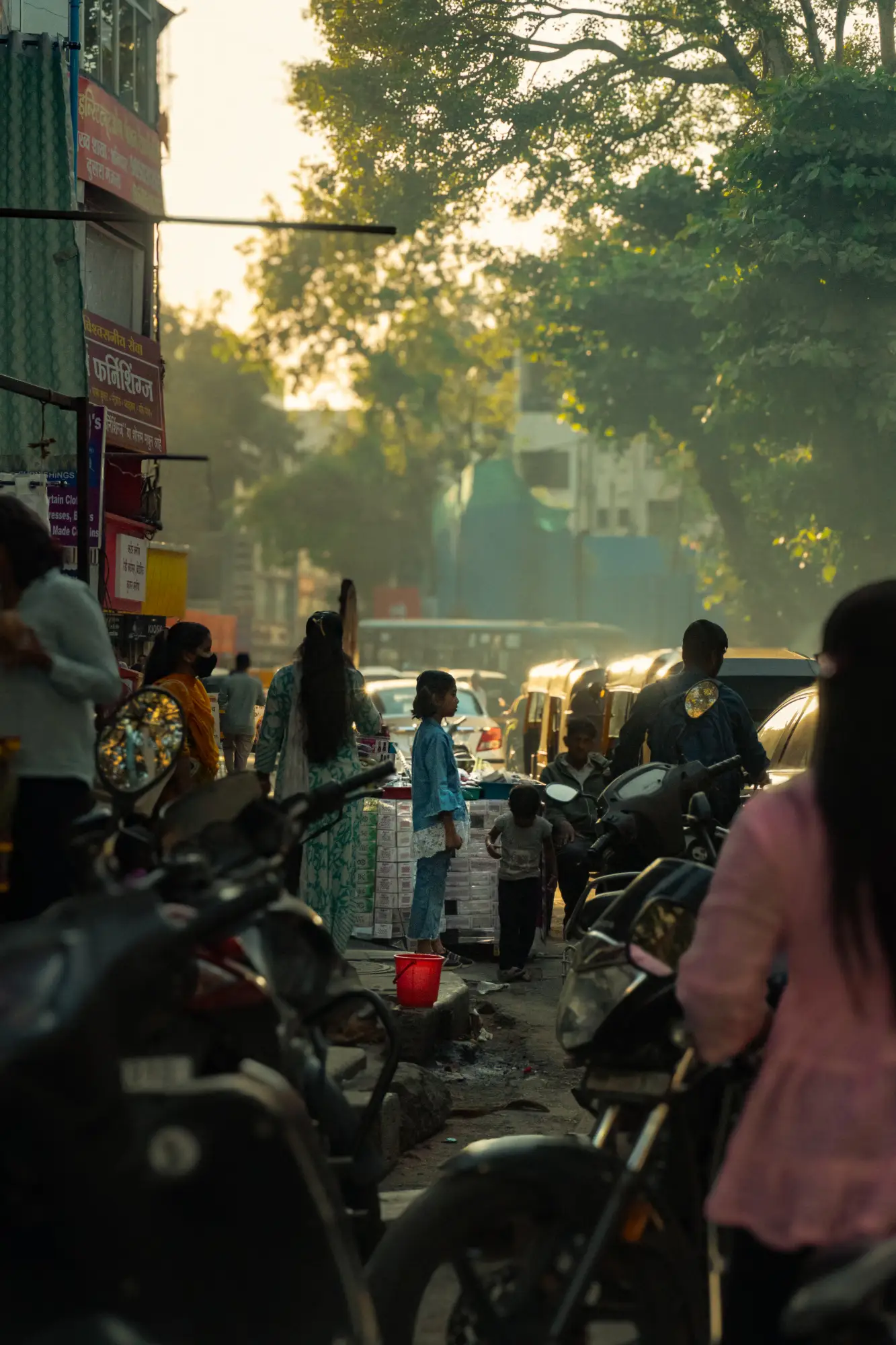 A photograph made on a photowalk in Pune